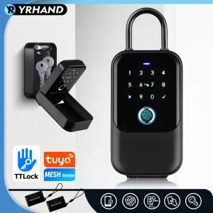 כספת מפתחות חכמה TTLock - Bluetooth + WiFi עם אפליקציה כספת מפתחות חכמה TTLock - Bluetooth + WiFi עם אפליקציה