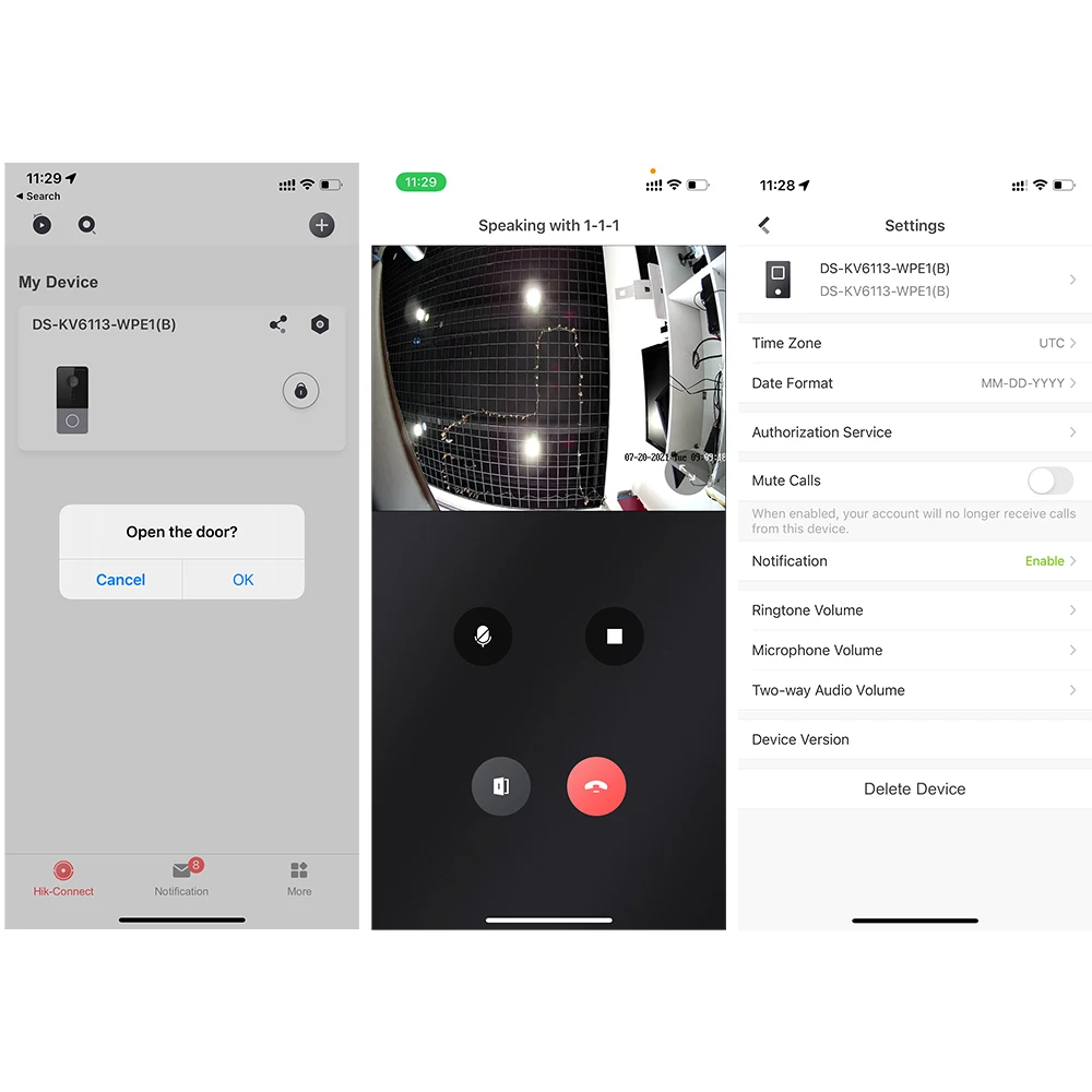HIKVISION DS-KIS603-P(C) Multi-language 802.3af POE Video intercom KIT,include DS-KV6113-WPE1(C) & DS-KH6320-WTE1 & Power supply 6 HIKVISION DS-KIS603-P(C) Multi-language 802.3af POE Video intercom KIT,include DS-KV6113-WPE1(C) & DS-KH6320-WTE1 & Power supply 6