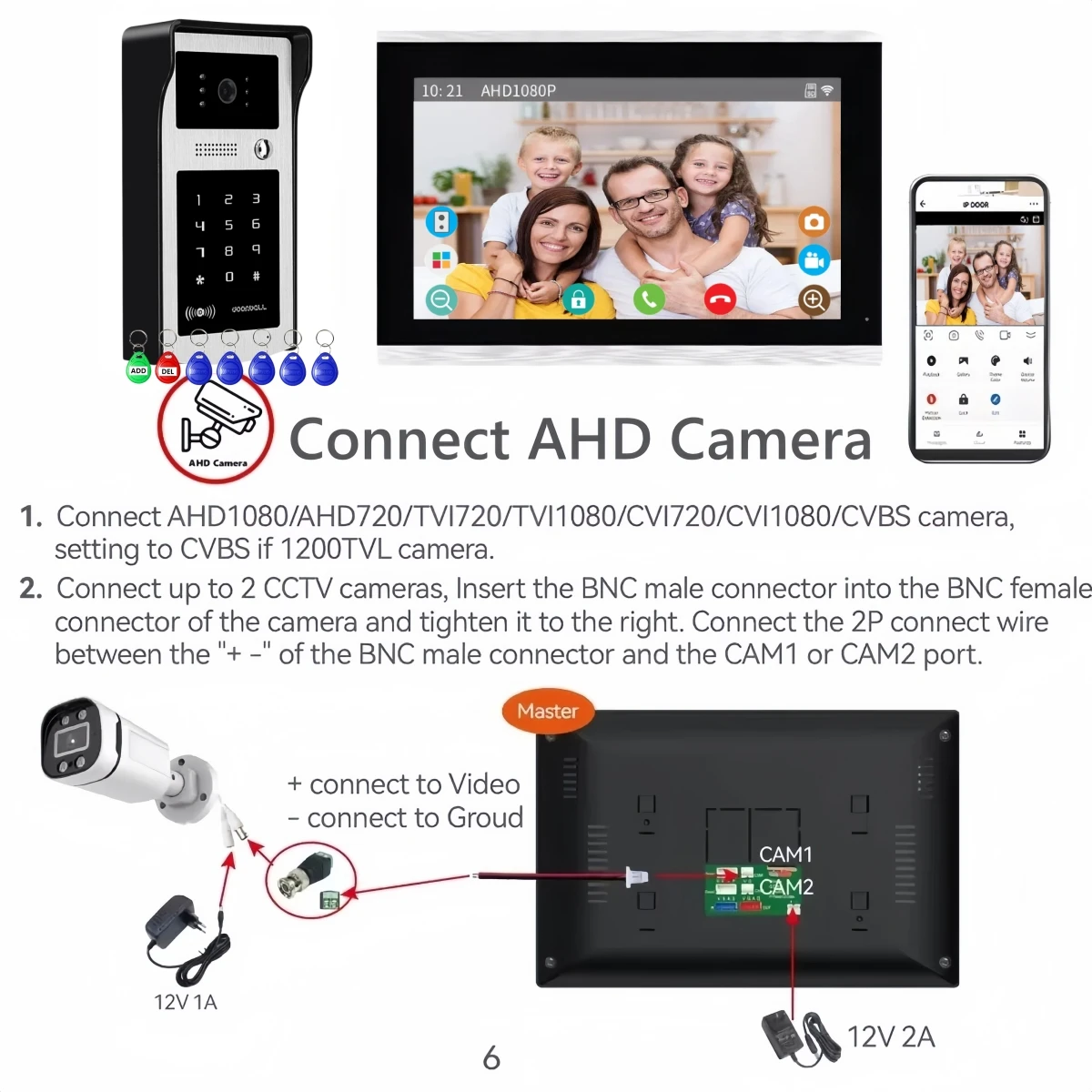 10 Inch Tuya Smart Wifi Video APartment Intercom System 1080P Wireless Doorbell Camera Rfid Unlock Door Entry Intercom Doorman 6 10 Inch Tuya Smart Wifi Video APartment Intercom System 1080P Wireless Doorbell Camera Rfid Unlock Door Entry Intercom Doorman 6