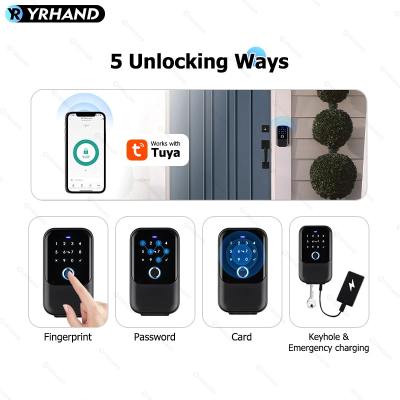 כספת מפתחות חכמה TTLock - Bluetooth + WiFi עם אפליקציה 2 כספת מפתחות חכמה TTLock - Bluetooth + WiFi עם אפליקציה 2