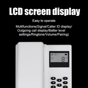 Wireless Interphone for Home Office Apartment Villa Walkie-talkie Wireless Intercom System Telephone 2.4GHz Intercom Wireless Interphone for Home Office Apartment Villa Walkie-talkie Wireless Intercom System Telephone 2.4GHz Intercom
