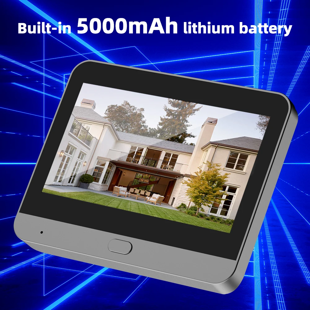 3MP Smart Life Tuya 1080P WiFi Door Bell Eye Peephole Camera 5000mAh Battery PIR Motion Detector IR Alexa Google Digital Viewer 3 3MP Smart Life Tuya 1080P WiFi Door Bell Eye Peephole Camera 5000mAh Battery PIR Motion Detector IR Alexa Google Digital Viewer 3