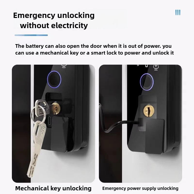 Fingerprint Lock 3D Face Recognition Tuya WiFI App Waterproof Outdoor Gate Passcode Rfid Card Keyless Electronic Smart Door Lock 5 Fingerprint Lock 3D Face Recognition Tuya WiFI App Waterproof Outdoor Gate Passcode Rfid Card Keyless Electronic Smart Door Lock 5