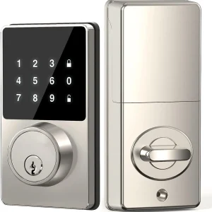 מנעול חכם דלת קוד סיסמה TTLOCK - יומן נגיעות, אפליקציה וכרטיסי RFID מנעול חכם דלת קוד סיסמה TTLOCK - יומן נגיעות, אפליקציה וכרטיסי RFID
