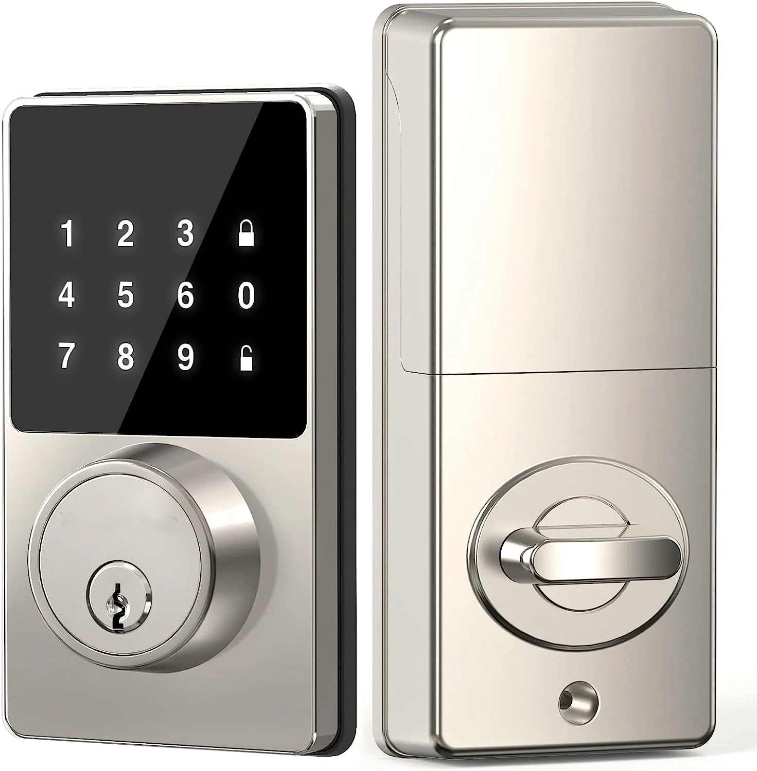 מנעול חכם דלת קוד סיסמה TTLOCK - יומן נגיעות, אפליקציה וכרטיסי RFID מנעול חכם דלת קוד סיסמה TTLOCK - יומן נגיעות, אפליקציה וכרטיסי RFID