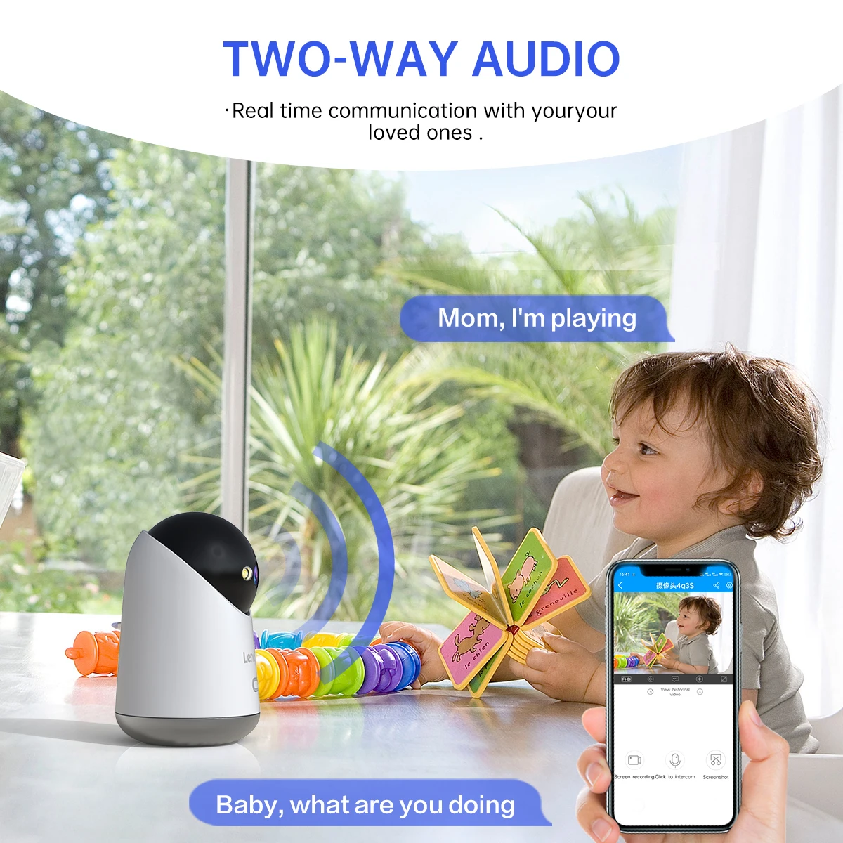 Lenovo 5MP WiFi Camera Smart Home Indoor IP Camera Full Color Night Auto Tracking Security CCTV Surveillance Baby Monitor 3 Lenovo 5MP WiFi Camera Smart Home Indoor IP Camera Full Color Night Auto Tracking Security CCTV Surveillance Baby Monitor 3