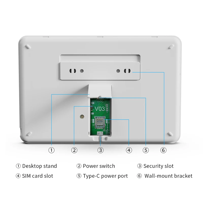 Tuya Smart WiFi GSM Home Security Alarm System - Touch Keyboard RFID APP Control Wireless Anti-Theft with Volume Adjustable 4 Tuya Smart WiFi GSM Home Security Alarm System - Touch Keyboard RFID APP Control Wireless Anti-Theft with Volume Adjustable 4