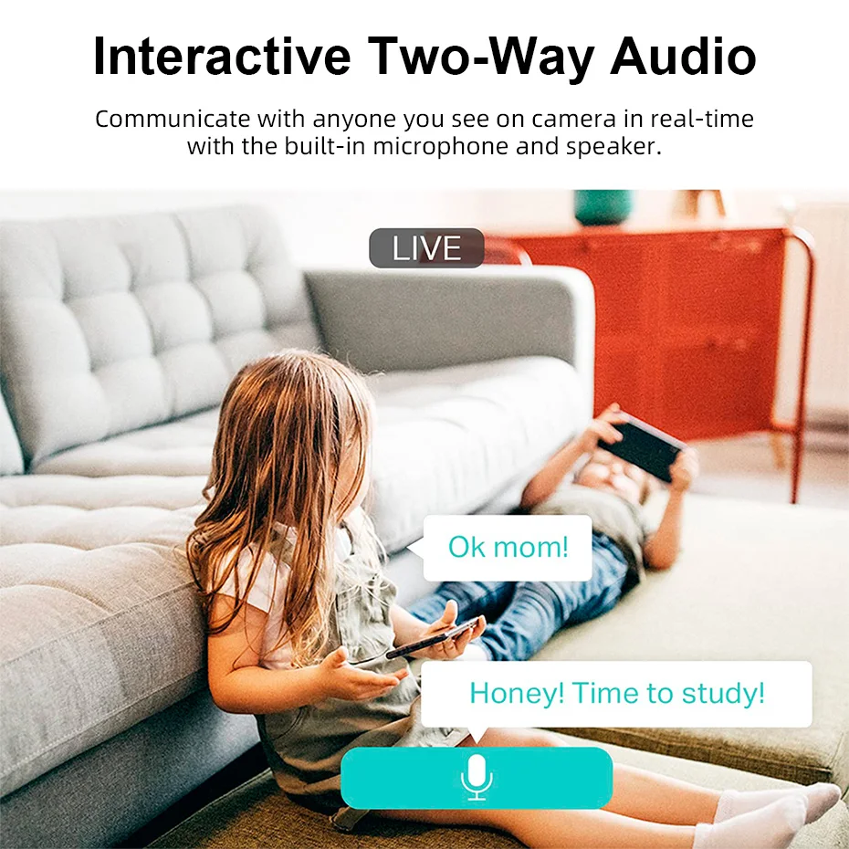 FUERS 5MP HD Indoor Security WIFI Camera For Baby Monitor Dog Camera Motion Detection Tuya Smart Home Works With Alexa 4 FUERS 5MP HD Indoor Security WIFI Camera For Baby Monitor Dog Camera Motion Detection Tuya Smart Home Works With Alexa 4