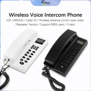 2.4GHz Wireless Intercom Warehouse Wireless Voice Intercom Apartment Villa Walkie-talkie Wireless Doorman Phone for Home Office 2.4GHz Wireless Intercom Warehouse Wireless Voice Intercom Apartment Villa Walkie-talkie Wireless Doorman Phone for Home Office