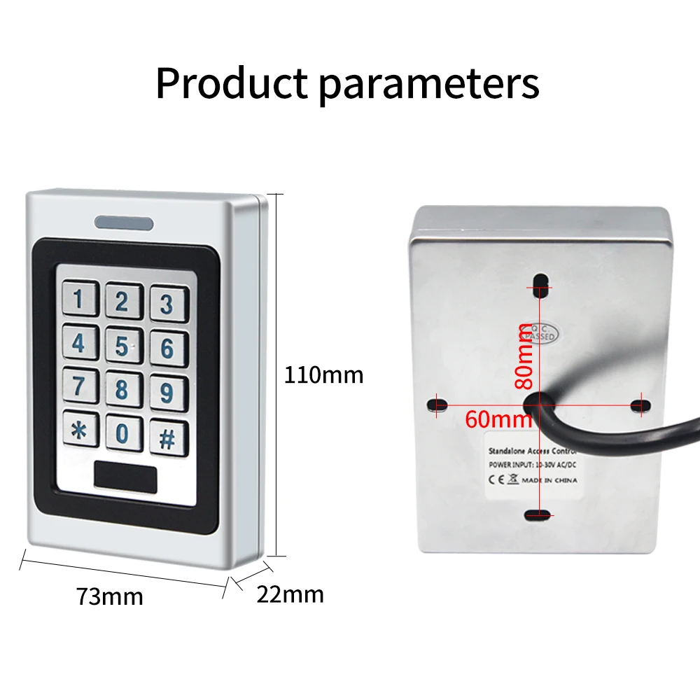 מנעול חכם ביומטרי TTLOCK - טביעת אצבע, קוד וכרטיס קרבה 5 מנעול חכם ביומטרי TTLOCK - טביעת אצבע, קוד וכרטיס קרבה 5