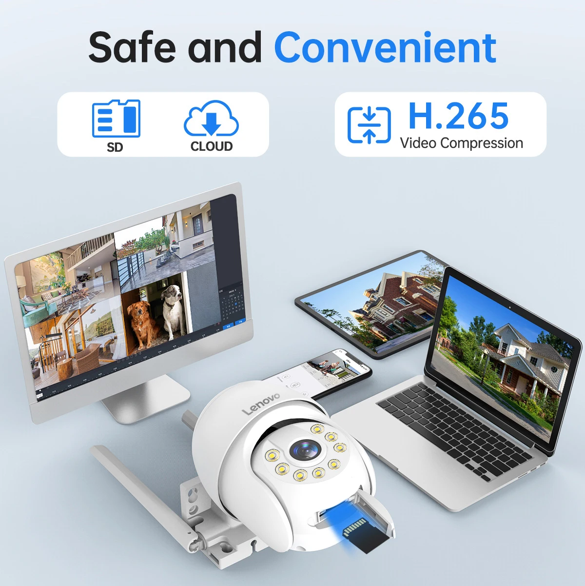 Lenovo 5MP Smart Wifi PTZ Camera Outdoor 5x Digital Zoom Auto Tracking ONVIF CCTV IP Camera Security Video Surveillance Camera 6 Lenovo 5MP Smart Wifi PTZ Camera Outdoor 5x Digital Zoom Auto Tracking ONVIF CCTV IP Camera Security Video Surveillance Camera 6