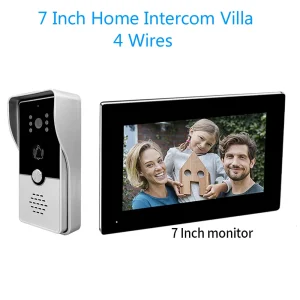 7inch Indoor Monitor Video Intercom System Visual Doorphone Camera Video Doorbell Door Phone Kits for Home IP Villa Apartment 7inch Indoor Monitor Video Intercom System Visual Doorphone Camera Video Doorbell Door Phone Kits for Home IP Villa Apartment