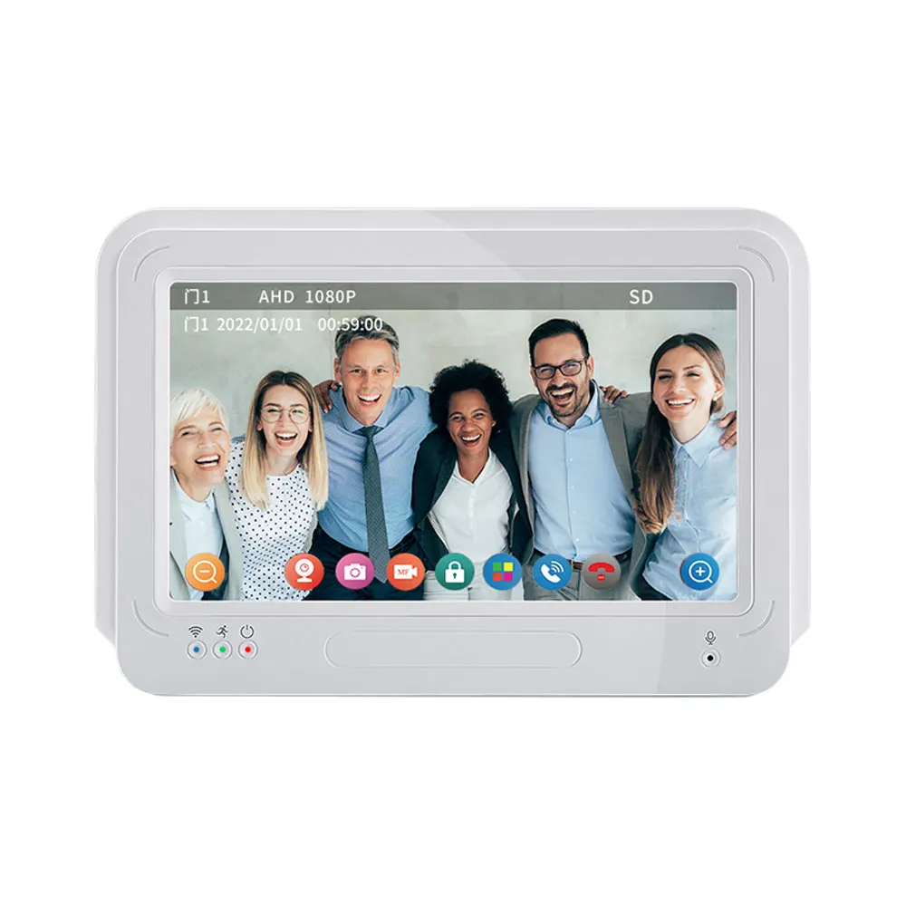 Tuya 7 Inch Video Intercom System Doorphone Touch Screen Monitor with Access Control Video Doorbell 1080P APP IC NFC Card Swipe 6 Tuya 7 Inch Video Intercom System Doorphone Touch Screen Monitor with Access Control Video Doorbell 1080P APP IC NFC Card Swipe 6